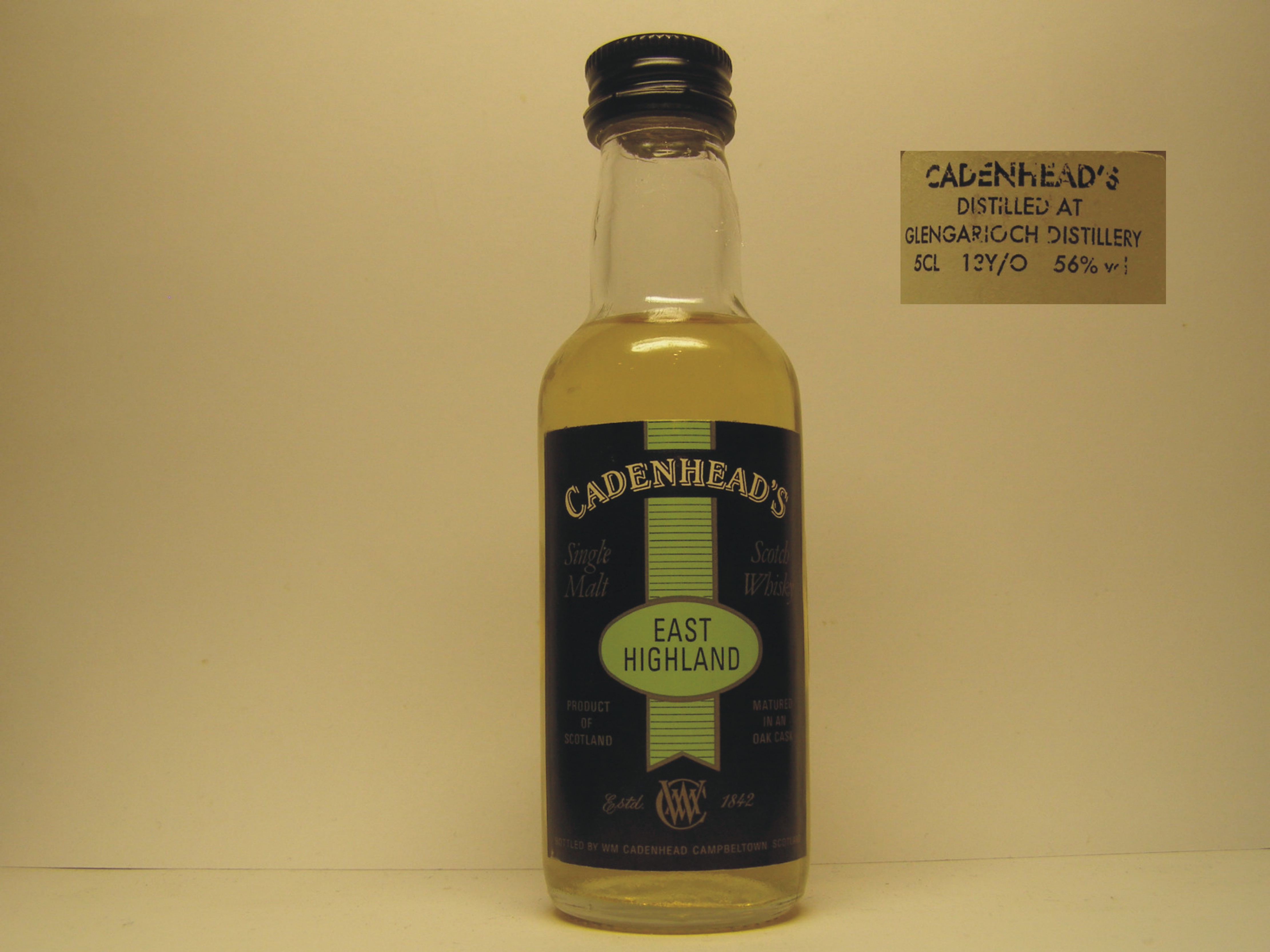 EHSMSW 13yo "Cadenhead´s" 5CL 56%vol